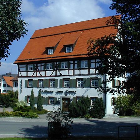 Gasthaus Hotel zum Kreuz Stetten am Kalten Markt Exterior foto